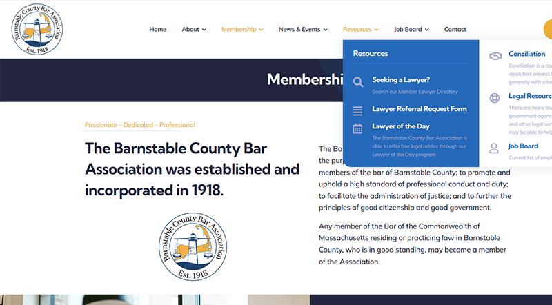 The Barnstable County Bar Association
